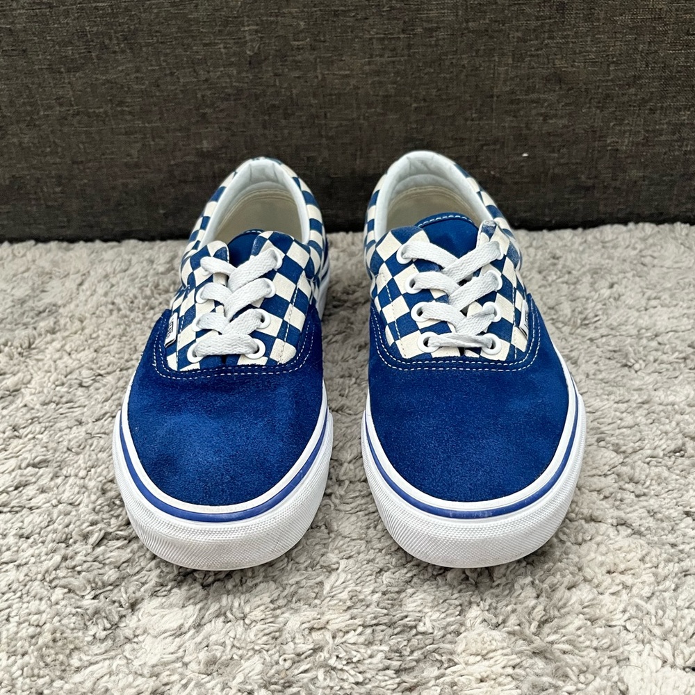 Blue Checkered Authentic Vans - Picture 4 of 7
